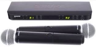 Double micro HF main Shure - Image 1