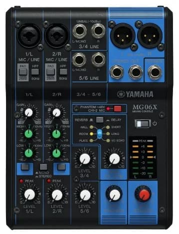 Yamaha MG06X - Image 1