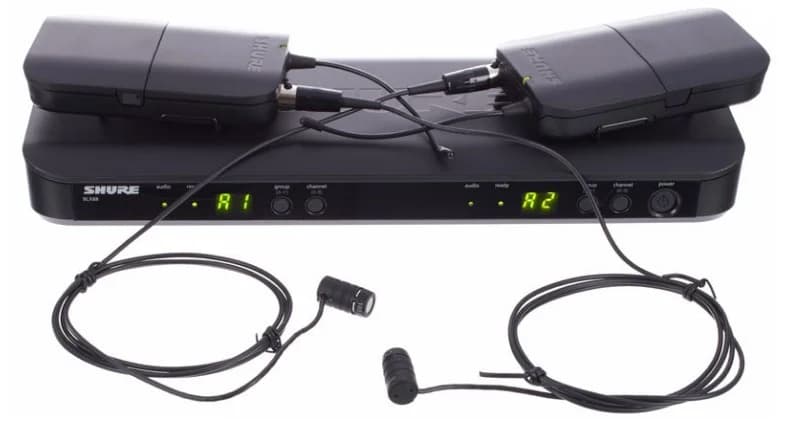 Double micro HF cravate - Image 1